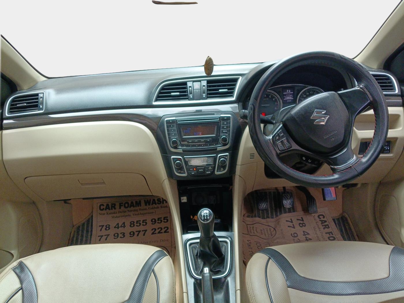 2015 Maruti Ciaz VXI+, Petrol, Manual, 1,10,900 km, interior