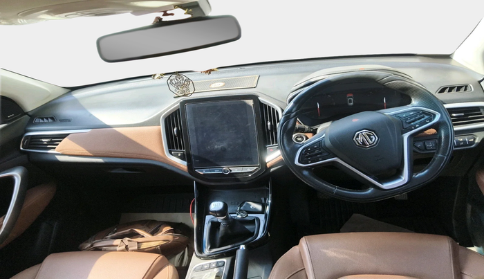 2021 MG HECTOR PLUS SHARP 2.0 DIESEL TURBO MT 6-STR DUAL TONE, Diesel, Manual, 1,16,397 km, interior