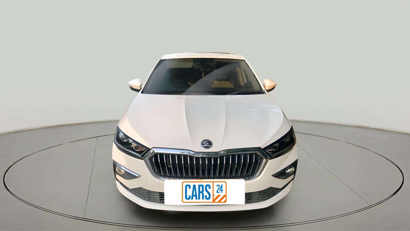 2022 Skoda SLAVIA STYLE 1.0L TSI MT, Petrol, Manual, 65,500 km, exterior