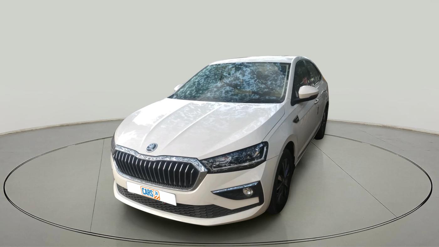 2022 Skoda SLAVIA STYLE 1.0L TSI MT, Petrol, Manual, 65,500 km, exterior