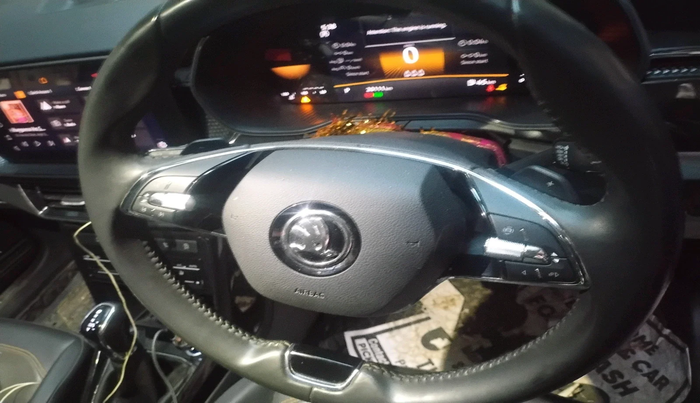 2023 Skoda KUSHAQ STYLE 1.0L TSI AT, Petrol, Automatic, 20,111 km, interior