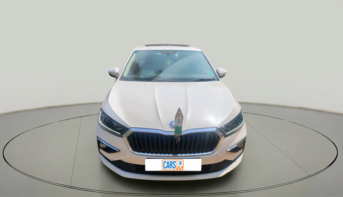 2023 Skoda SLAVIA STYLE 1.0L TSI MT, Petrol, Manual, 18,617 km, exterior