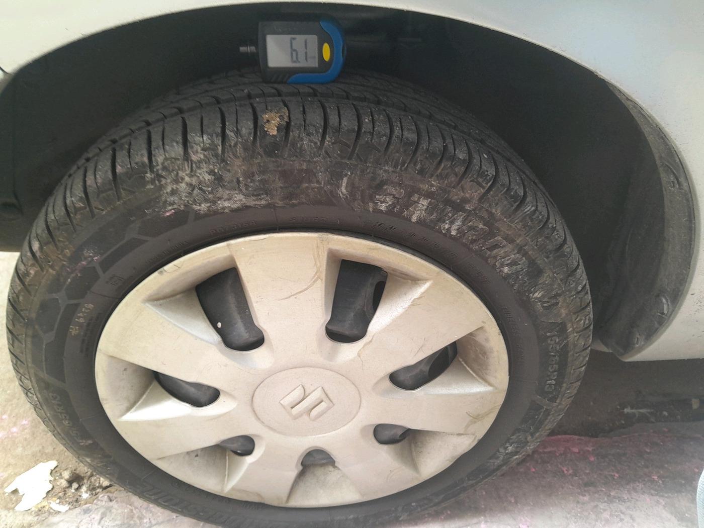 2015 Maruti Alto K10 VXI AMT, Petrol, Automatic, 57,468 km, tyre