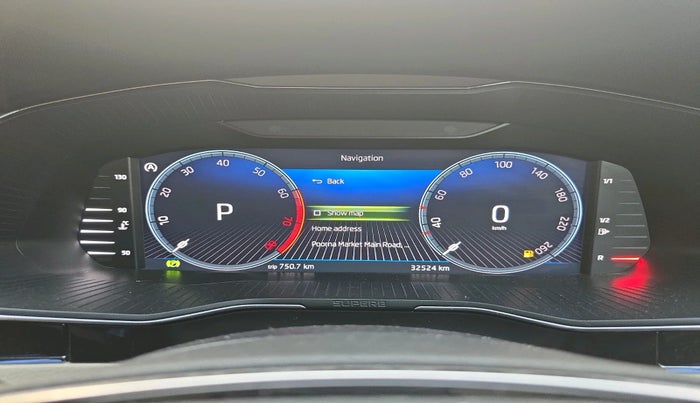 2021 Skoda Superb L&K 2.0 TSI AT, Petrol, Automatic, 32,524 km, interior