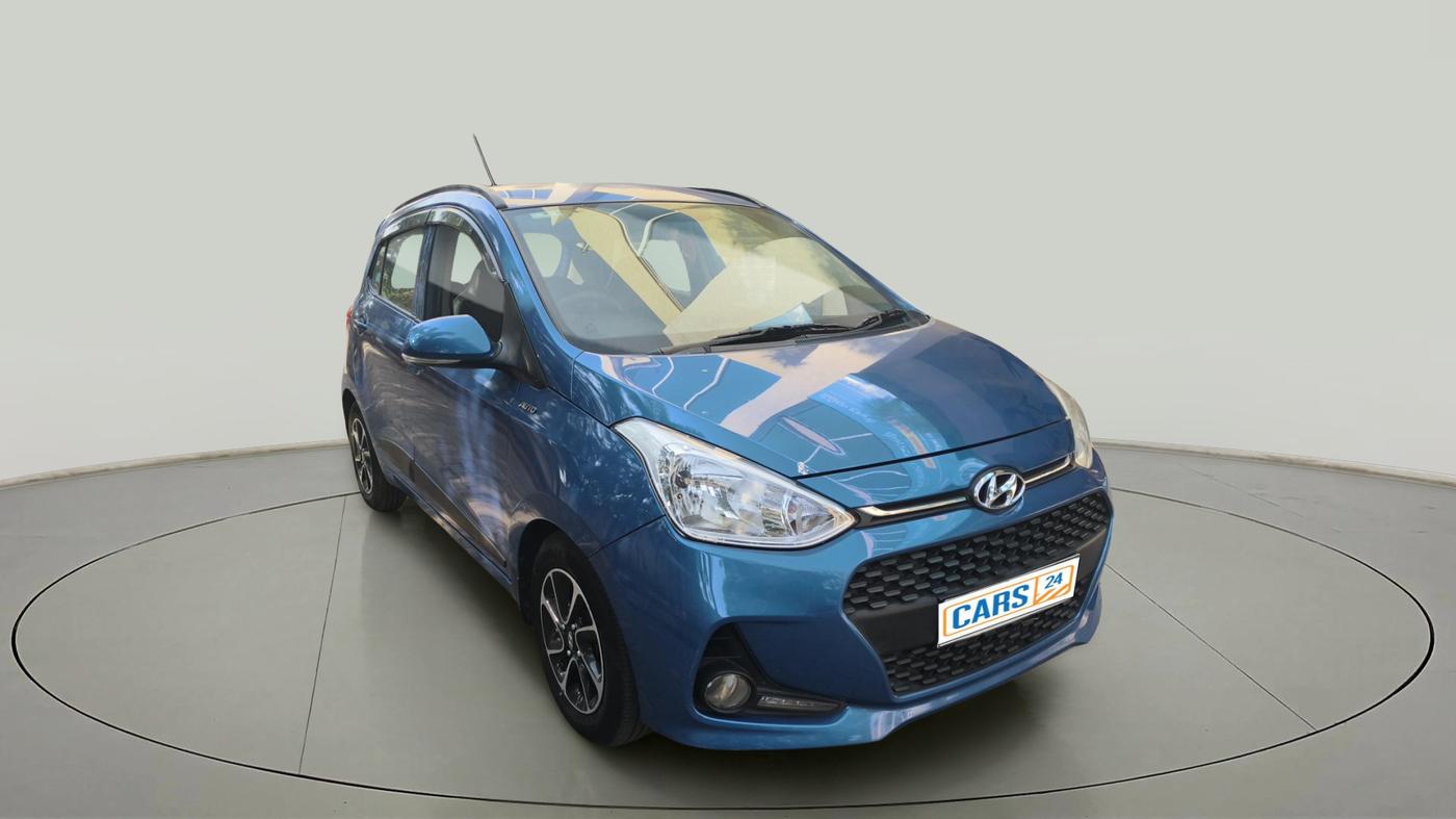 2018 Hyundai Grand i10 SPORTZ AT 1.2 KAPPA VTVT, Petrol, Automatic, 1,10,111 km, exterior