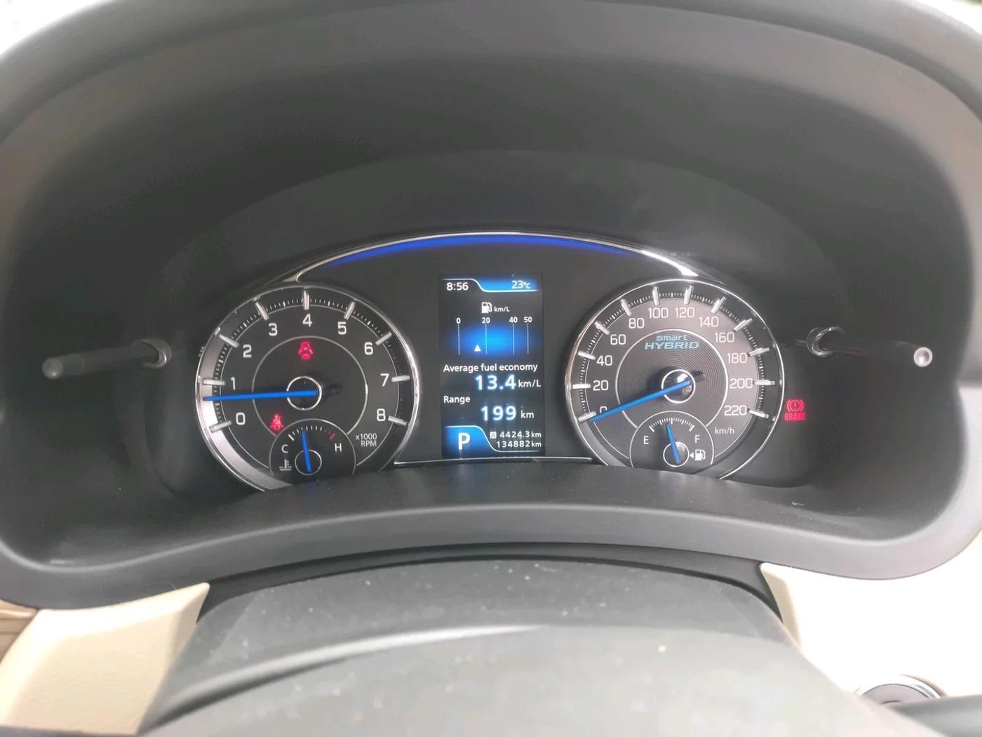 2019 Maruti Ciaz ALPHA  AT 1.5 SHVS PETROL, Petrol, Automatic, 1,34,882 km, interior