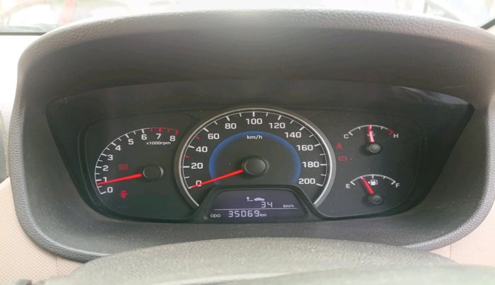 2014 Hyundai Grand i10 SPORTZ 1.2 KAPPA VTVT, Petrol, Manual, 35,069 km, interior