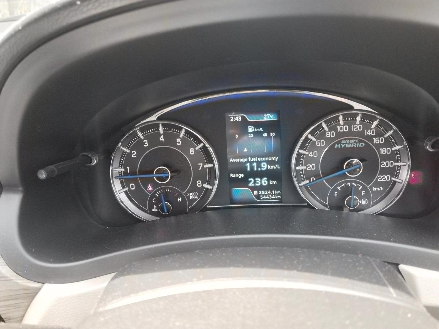 2020 Maruti Ciaz DELTA 1.5 SHVS MT PETROL, Petrol, Manual, 54,434 km, interior
