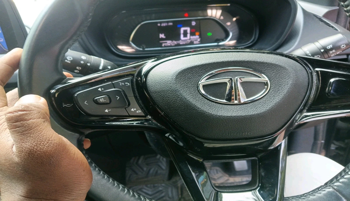 2023 Tata NEXON XZA PLUS PETROL DARK EDITION, Petrol, Automatic, 27,747 km, interior