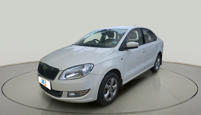 2012 Skoda Rapid AMBITION 1.6 TDI CR MT, Diesel, Manual, 1,73,841 km, exterior