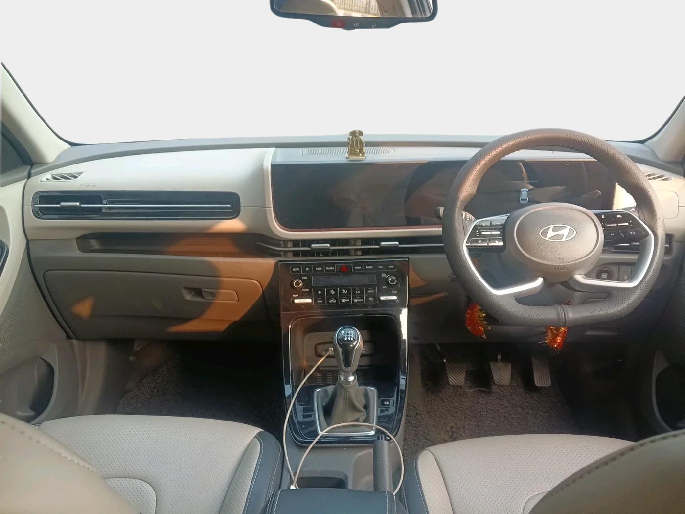 2024 Hyundai Creta SX 1.5 PETROL, Petrol, Manual, 53,753 km, interior