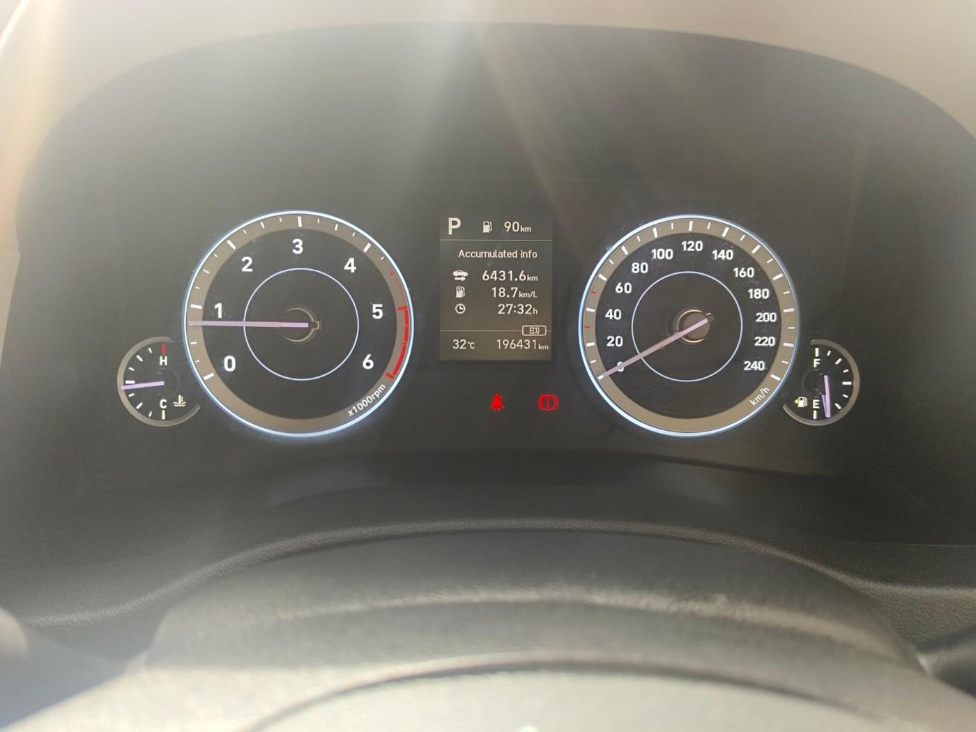 2020 Hyundai Creta SX AT 1.5 DIESEL, Diesel, Automatic, 1,96,431 km, interior