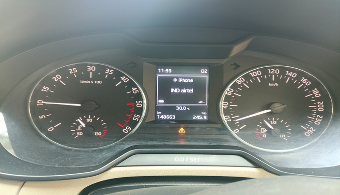 2016 Skoda Octavia 2.0 TDI CR STYLE PLUS AT, Diesel, Automatic, 1,48,663 km, interior