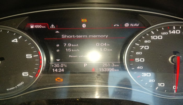 2015 Audi A6 35 TDI S LINE, Diesel, Automatic, 1,53,996 km, interior