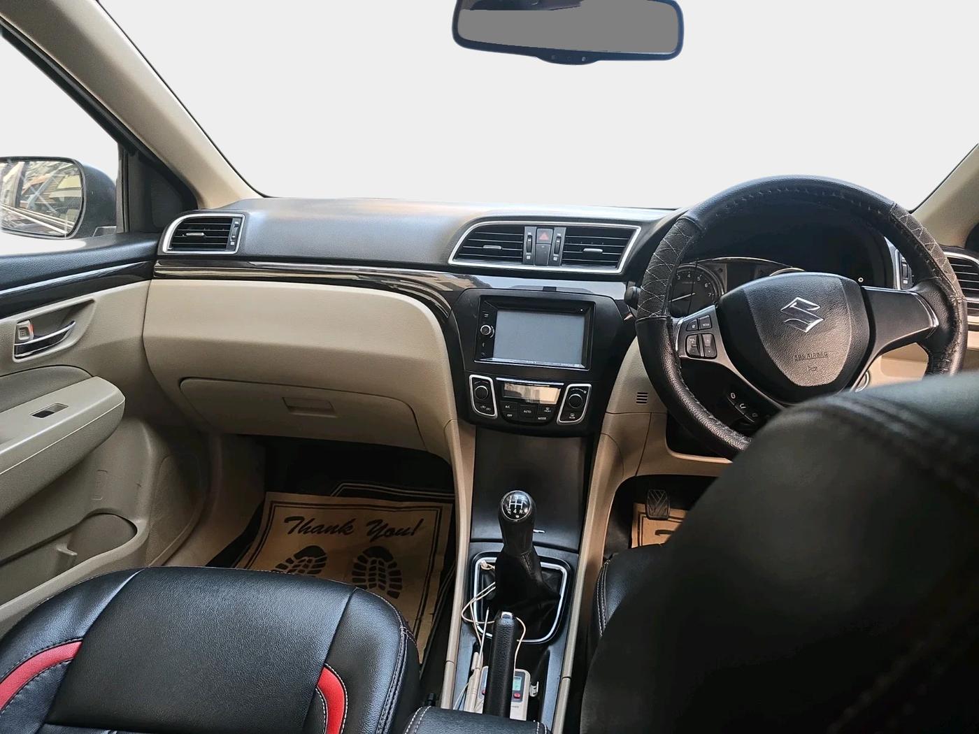 2018 Maruti Ciaz ZETA 1.4  MT PETROL, Petrol, Manual, 46,753 km, interior