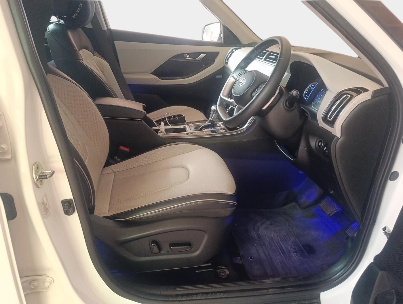 2021 Hyundai Creta SX (O) IVT 1.5 PETROL, Petrol, Automatic, 34,219 km, interior