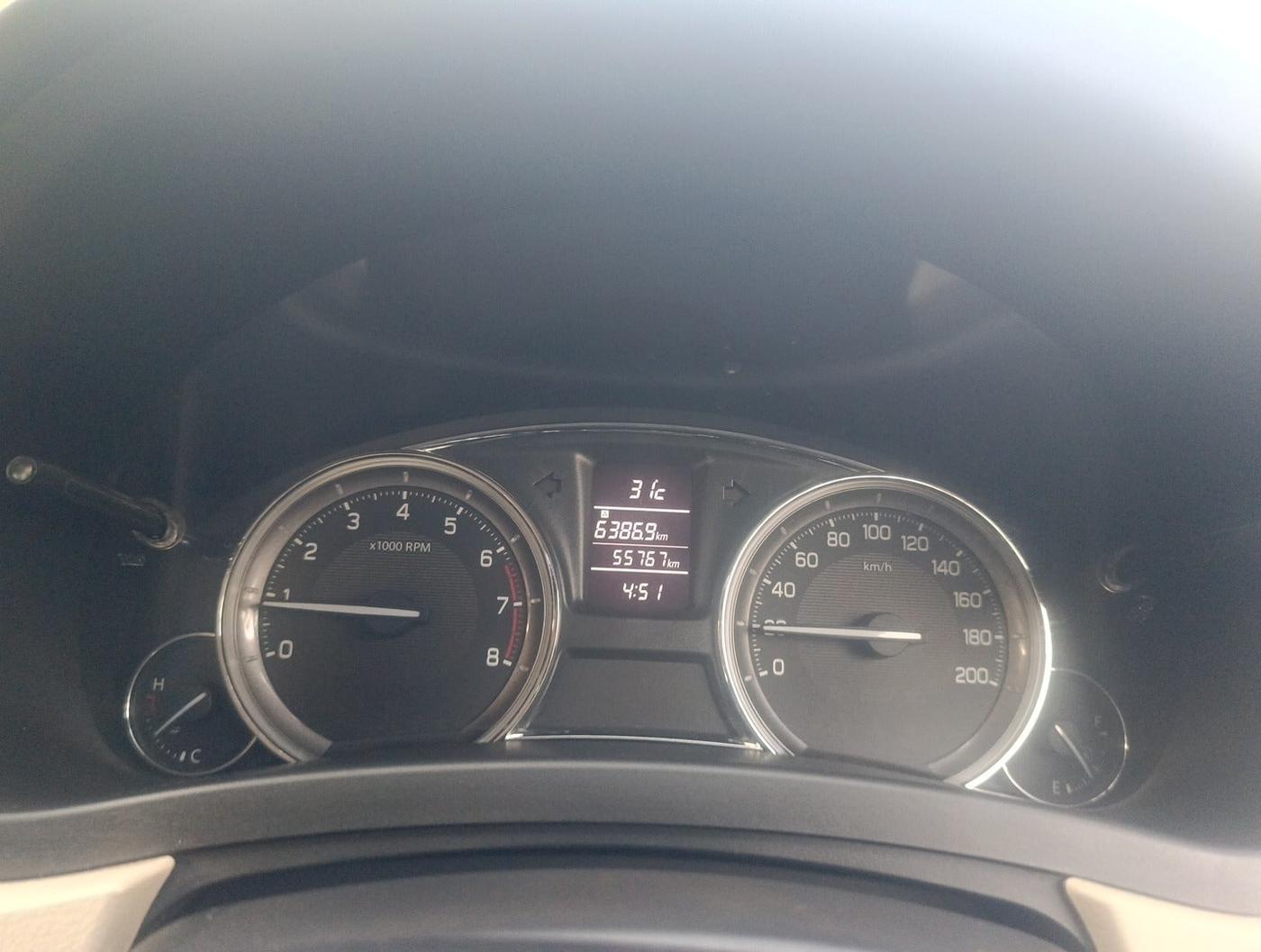 2017 Maruti Ciaz ALPHA 1.4 PETROL, Petrol, Manual, 55,767 km, interior