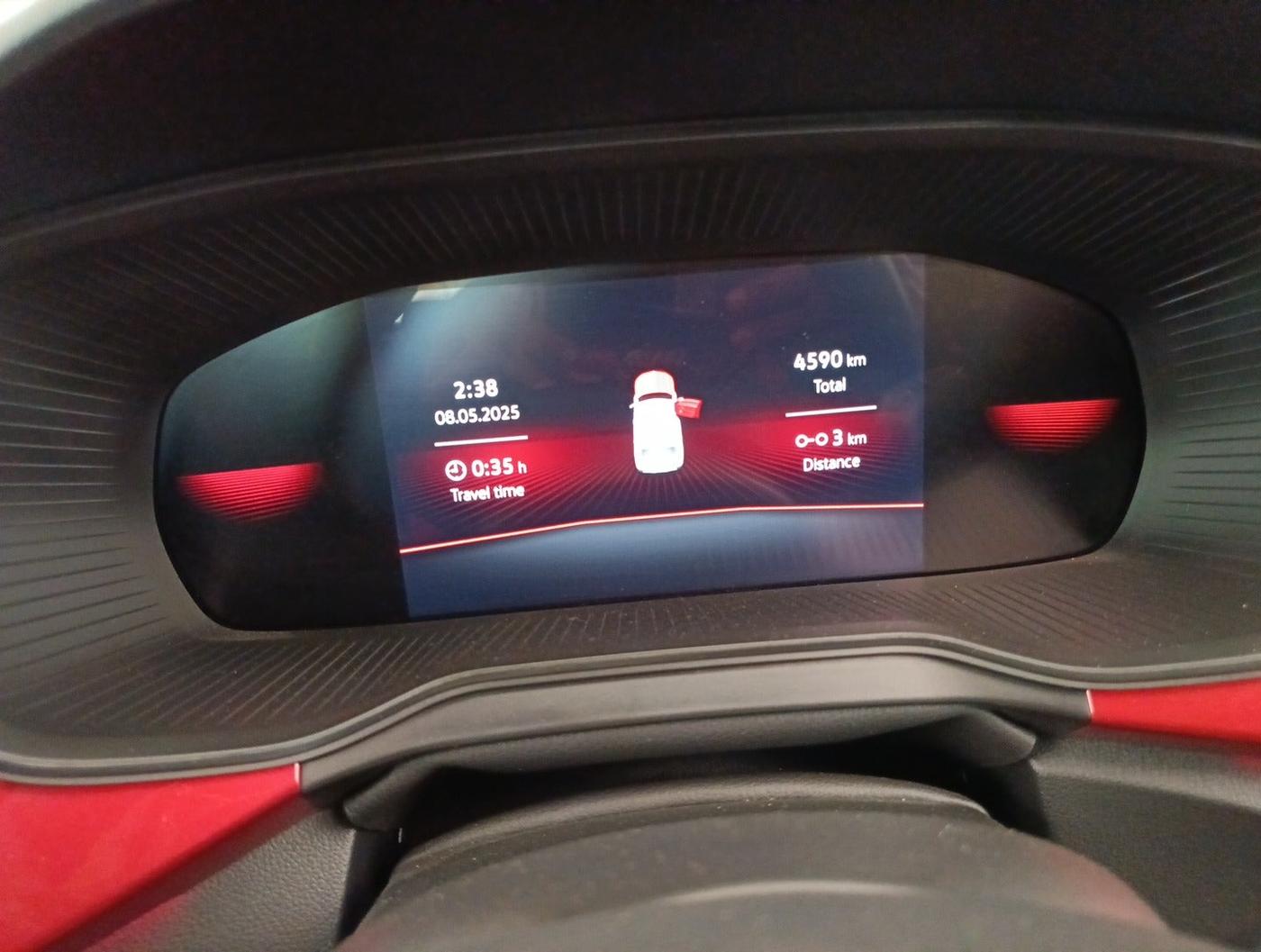 2024 Skoda KUSHAQ MONTE CARLO 1.5L TSI DSG, Petrol, Automatic, 4,588 km, interior