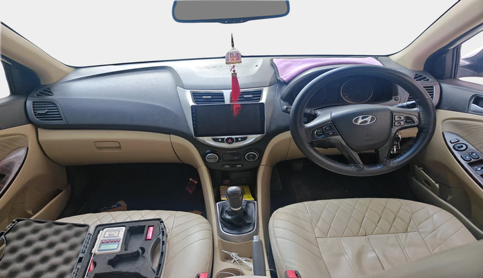 2015 Hyundai Verna FLUIDIC 1.6 CRDI S(O) 4S, Diesel, Manual, 1,20,122 km, interior