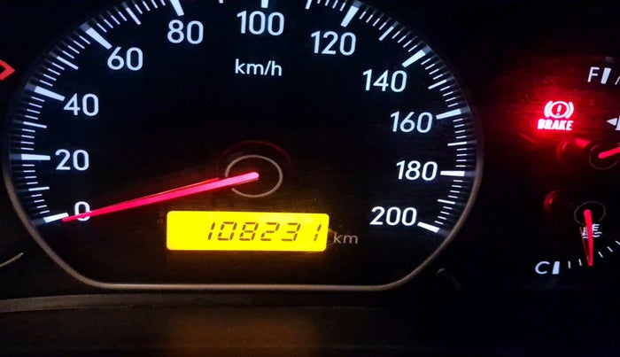 2008 Maruti SX4 VXI, Petrol, Manual, 1,08,231 km, interior