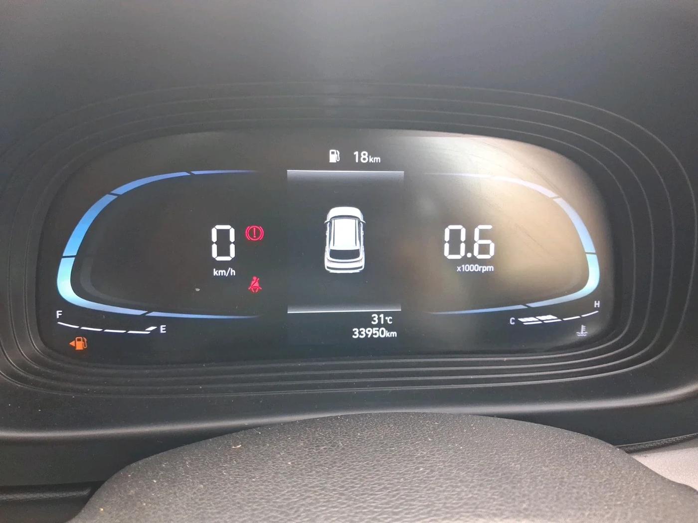 2022 Hyundai VENUE S(O) 1.2, Petrol, Manual, 35,500 km, interior