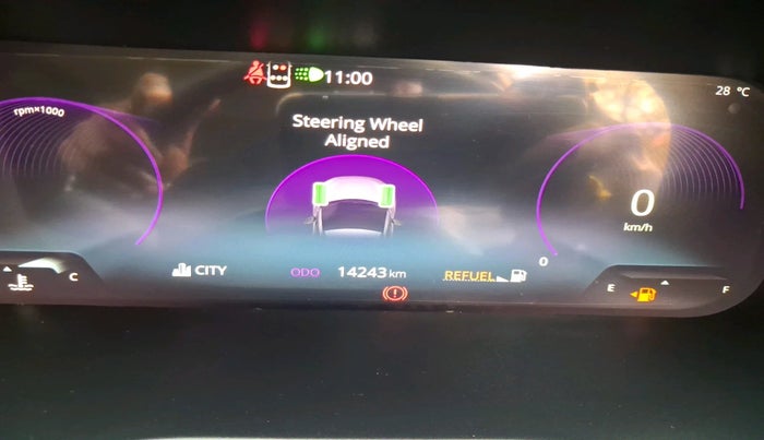 2025 Tata NEXON FEARLESS + SUNROOF DUAL TONE 1.2 PETROL, Petrol, Manual, 14,243 km, interior