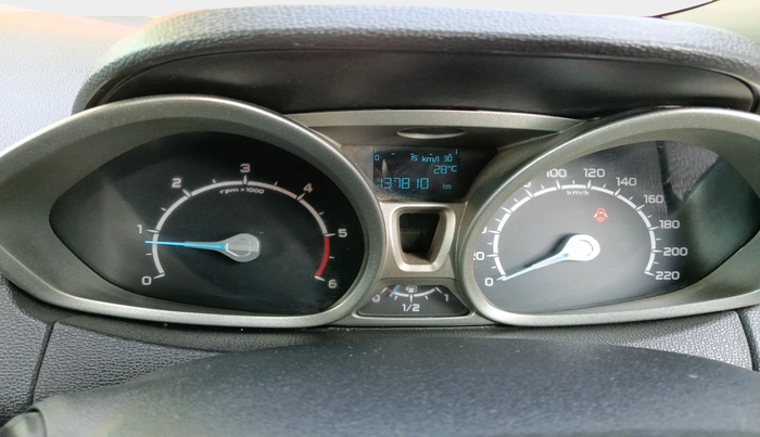 2014 Ford Ecosport TITANIUM 1.5L DIESEL, Diesel, Manual, 1,37,810 km, interior