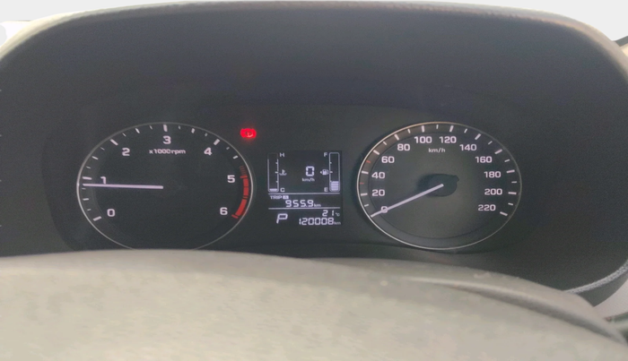 2017 Hyundai Creta SX PLUS AT 1.6 DIESEL, Diesel, Automatic, 1,20,008 km, interior