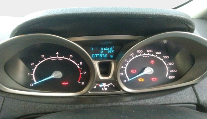 2016 Ford Ecosport TITANIUM 1.5L PETROL AT, Petrol, Automatic, 77,372 km, interior