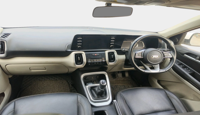 2021 KIA SONET HTX 1.0 IMT, Petrol, Manual, 50,311 km, interior