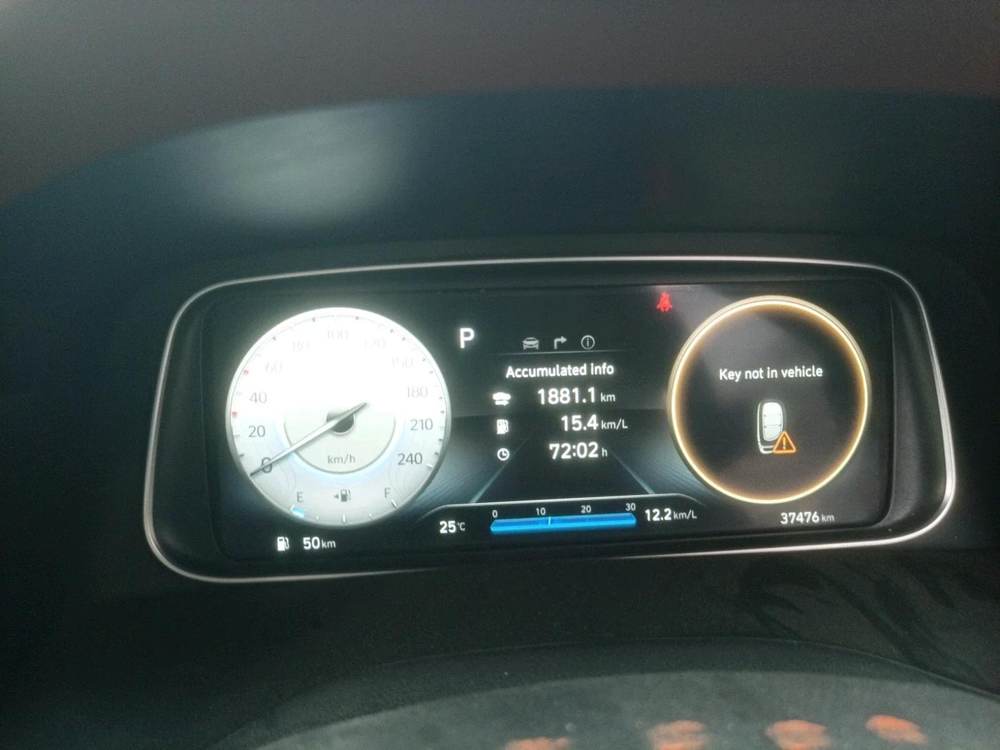 2021 Hyundai ALCAZAR 1.5 SIGNATURE (O) AT 6STR, Diesel, Automatic, 37,476 km, interior