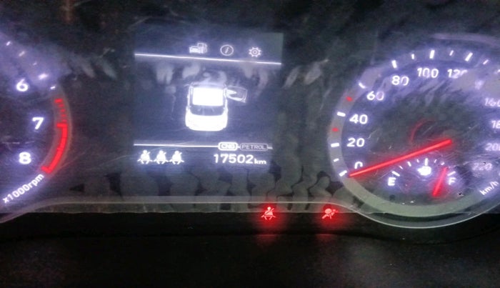 2024 Hyundai AURA SX 1.2 CNG, Petrol, Manual, 17,502 km, interior