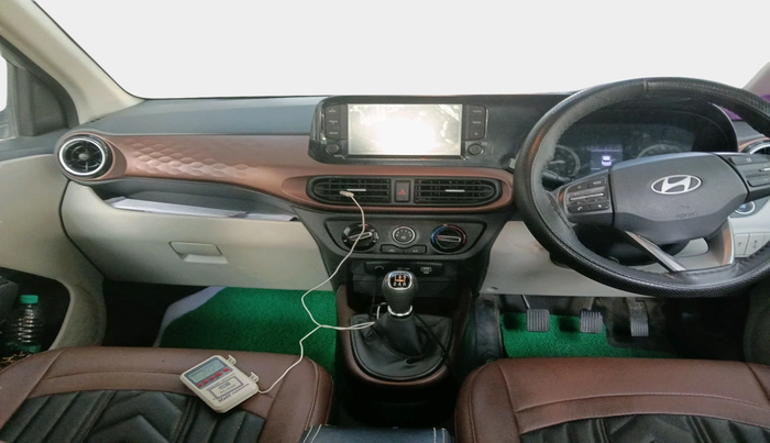 2024 Hyundai AURA SX 1.2 CNG, Petrol, Manual, 17,502 km, interior