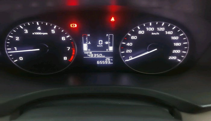 2017 Hyundai Creta E PLUS 1.6 PETROL, Petrol, Manual, 65,593 km, interior