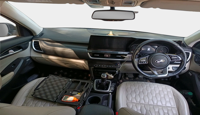 2019 KIA SELTOS HTX PLUS 1.5 DIESEL, Diesel, Manual, 1,55,965 km, interior