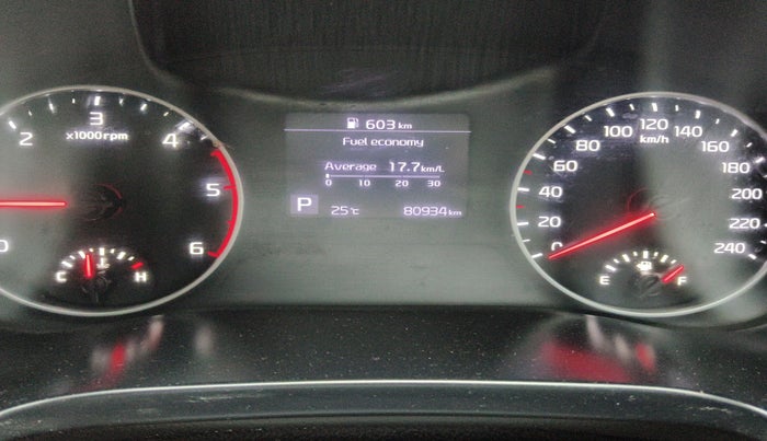 2019 KIA SELTOS HTK PLUS AT 1.5 DIESEL, Diesel, Automatic, 80,934 km, interior