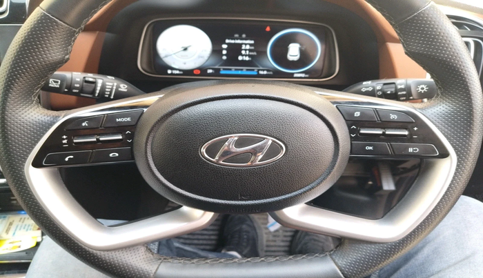 2021 Hyundai ALCAZAR PLATINUM 1.5 MT 7STR, Diesel, Manual, 20,892 km, interior