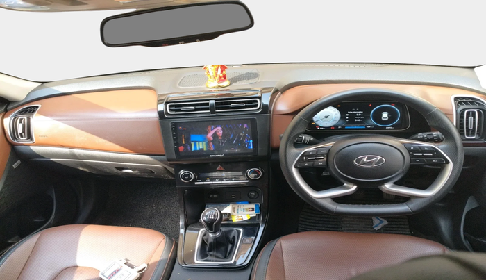 2021 Hyundai ALCAZAR PLATINUM 1.5 MT 7STR, Diesel, Manual, 20,892 km, interior