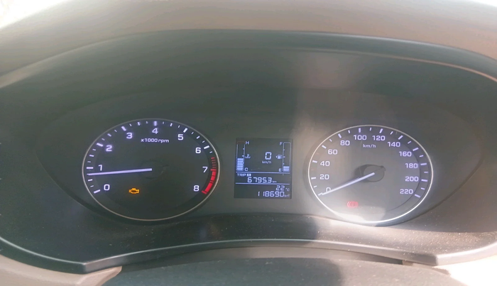 2017 Hyundai Elite i20 SPORTZ 1.2, Petrol, Manual, 1,18,690 km, interior