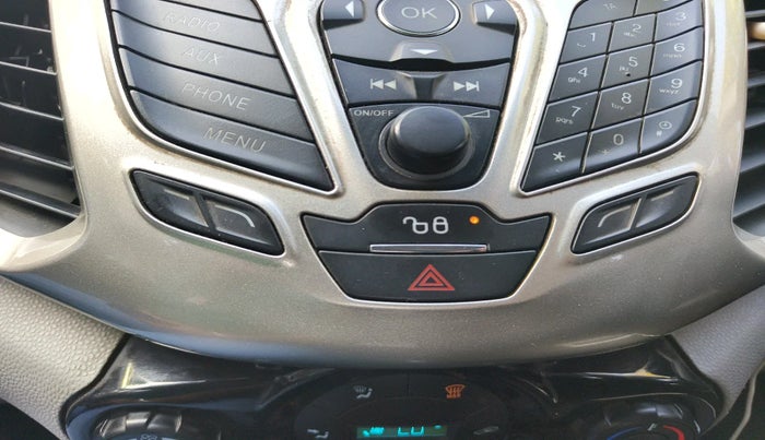 2017 Ford Ecosport TITANIUM 1.5L DIESEL, Diesel, Manual, 1,12,227 km, interior