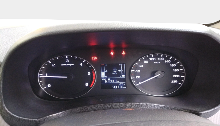 2018 Hyundai Creta E PLUS 1.4 DIESEL, Diesel, Manual, 43,136 km, interior