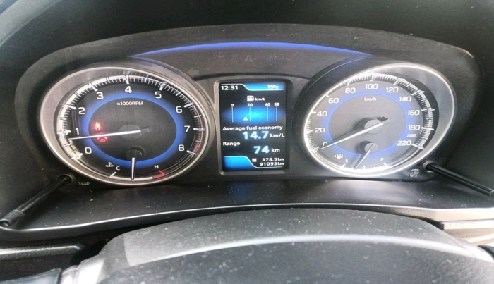 2017 Maruti Baleno ZETA PETROL 1.2, Petrol, Manual, 91,093 km, interior