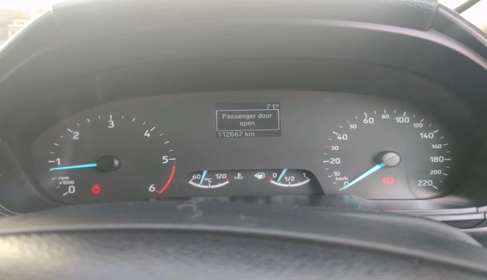 2018 Ford Ecosport TITANIUM 1.5L DIESEL, Diesel, Manual, 1,12,667 km, interior