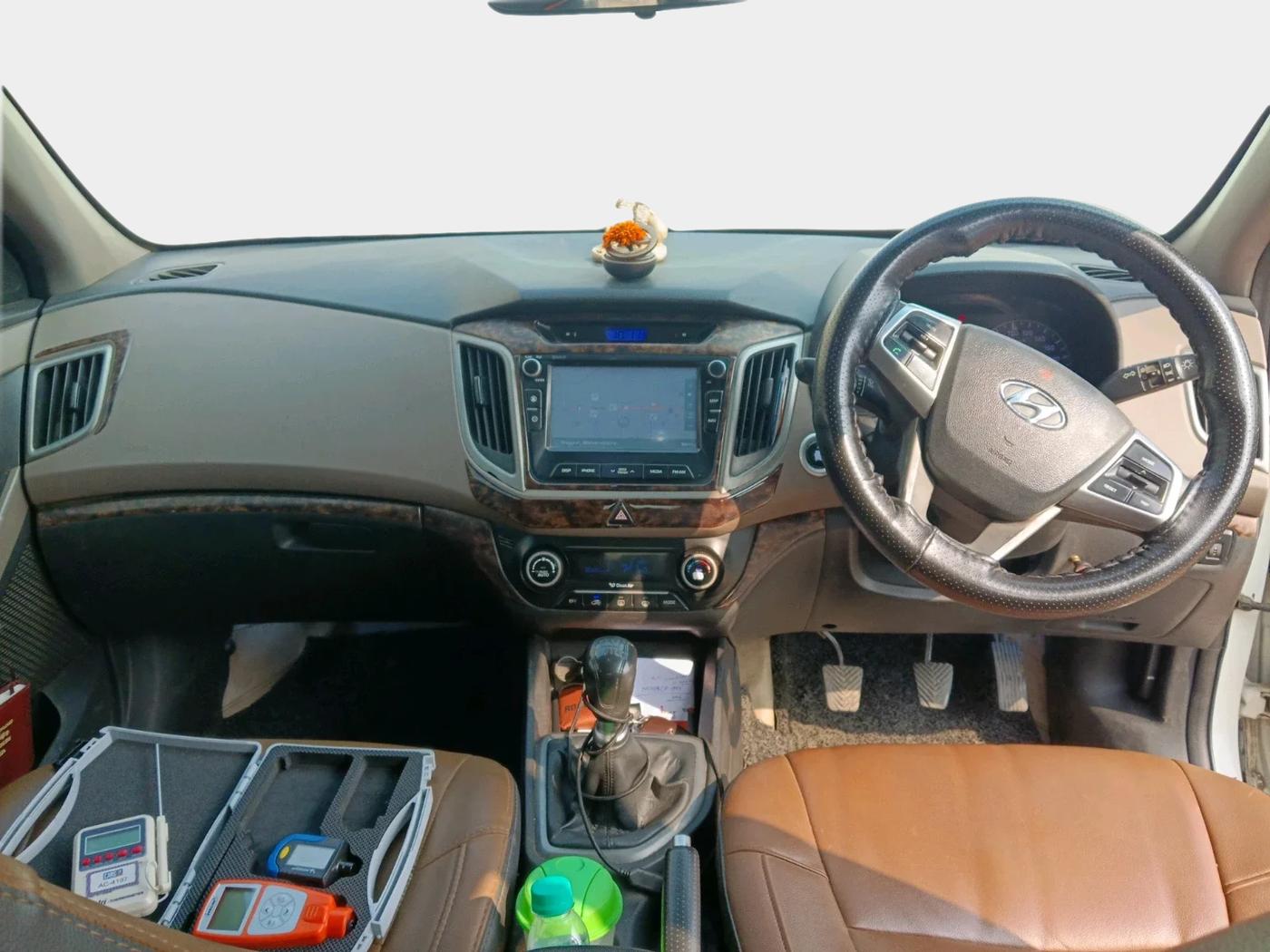 2016 Hyundai Creta SX PLUS 1.6 DIESEL, Diesel, Manual, 79,882 km, interior