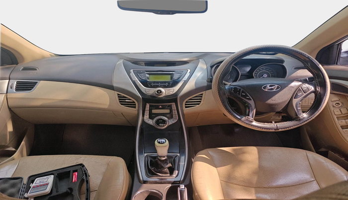 2012 Hyundai New Elantra 1.6 SX MT DIESEL, Diesel, Manual, 1,22,923 km, interior