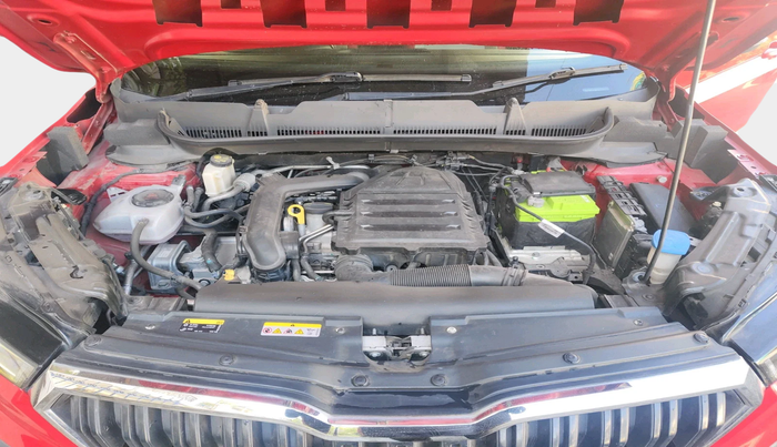 2022 Skoda KUSHAQ AMBITION 1.0L TSI AT, Petrol, Automatic, 19,094 km, interior