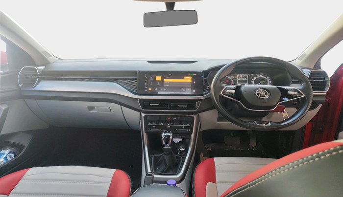 2022 Skoda KUSHAQ AMBITION 1.0L TSI AT, Petrol, Automatic, 19,094 km, interior