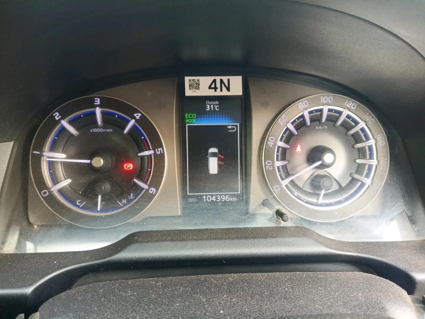 2019 Toyota Innova Crysta 2.4 ZX 7 STR, Diesel, Manual, 1,04,396 km, interior