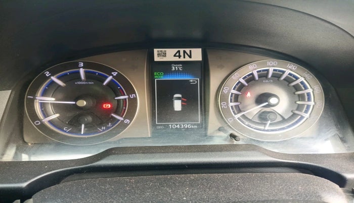 2019 Toyota Innova Crysta 2.4 ZX 7 STR, Diesel, Manual, 1,04,396 km, interior