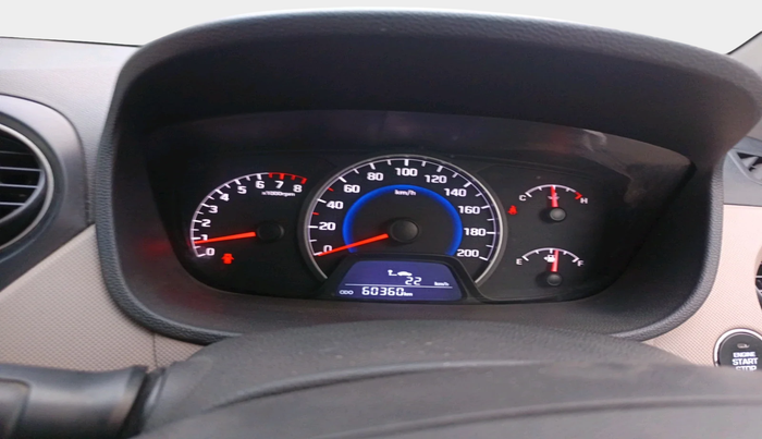 2013 Hyundai Grand i10 SPORTZ 1.2 KAPPA VTVT, Petrol, Manual, 60,360 km, interior